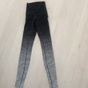 Lululemon Wunder Under Hi-Rise Ombré Leggings